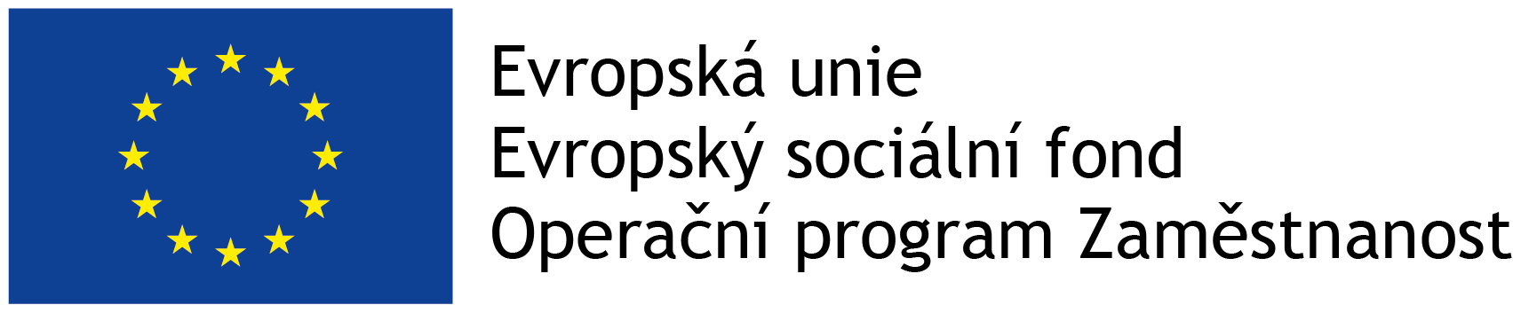 Evropská unie Evropský sociální fond Operační program Zaměstnanost